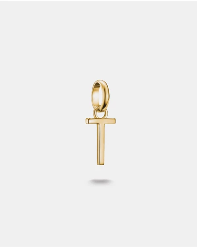 THOMAS SABO - THOMAS SABO Connect Charm letter T Gold