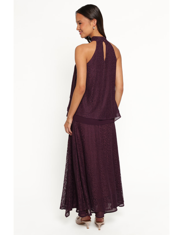 Petal & Pup - Tracy Maxi Skirt - Lilac Lace