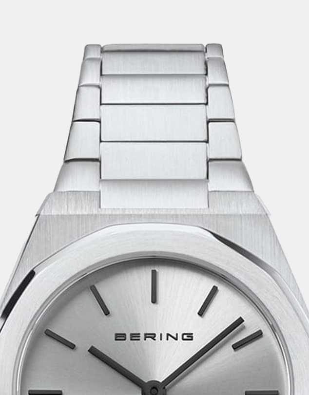 Bering - Ladies Classic Polished 32mm Silver Strap Watch