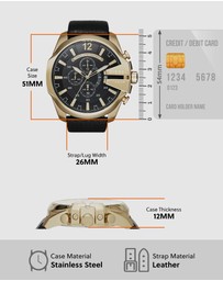 Diesel - Mega Chief Men's Analogue Watch