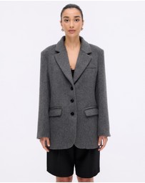 Minima Esenciales - Kiara Brushed Wool Jacket