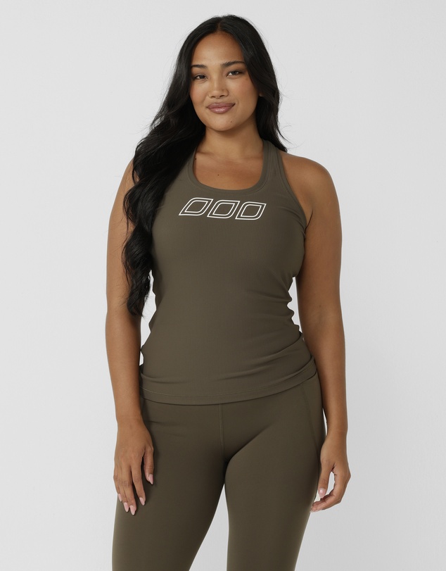 Lorna Jane - Amy Fitted Active Rib Tank