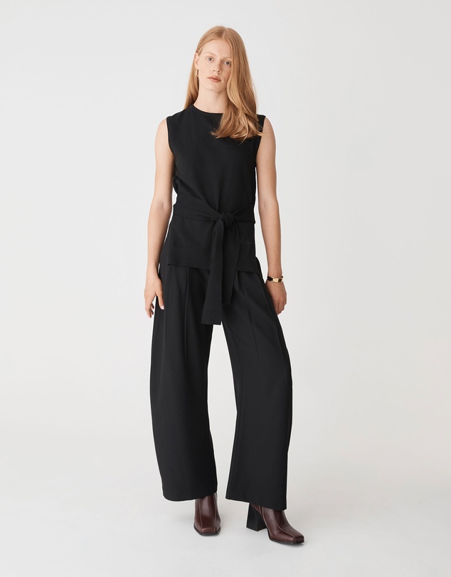 Forcast - Nora Sleeveless Tie Waist Knit