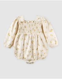 Designer Kidz - Golden Cherry Romper