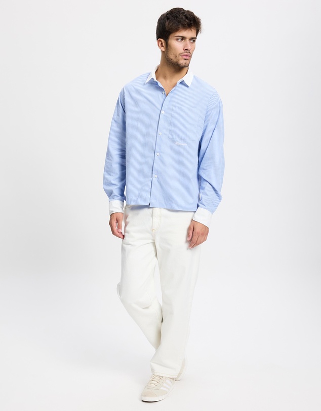 Zanerobe - Bankers Box Crop LS Shirt