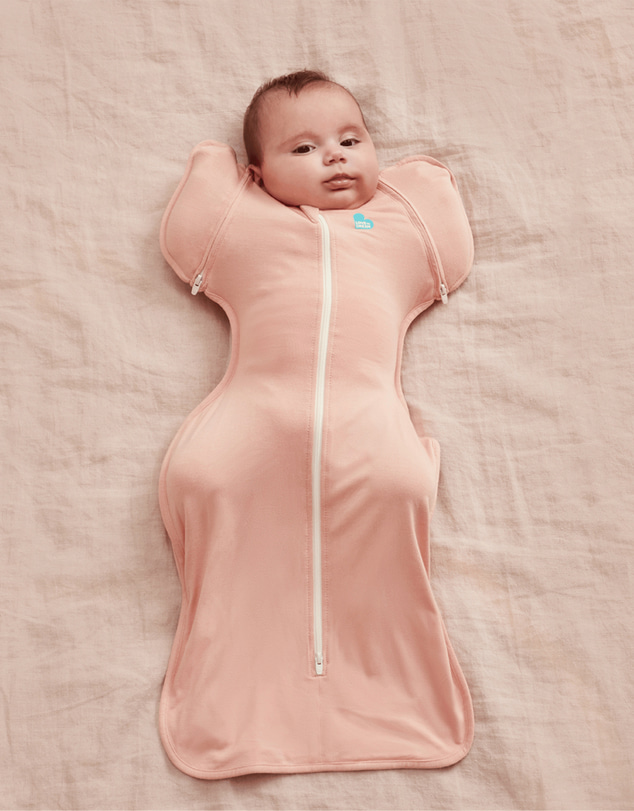 Love to Dream - Swaddle Up™ Transition Bag 0.2 TOG Stretch Cotton Blush