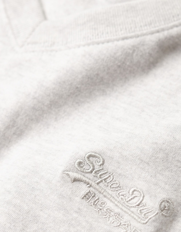 Superdry - Essential Logo Embroidered Vee Slim Fit Tee