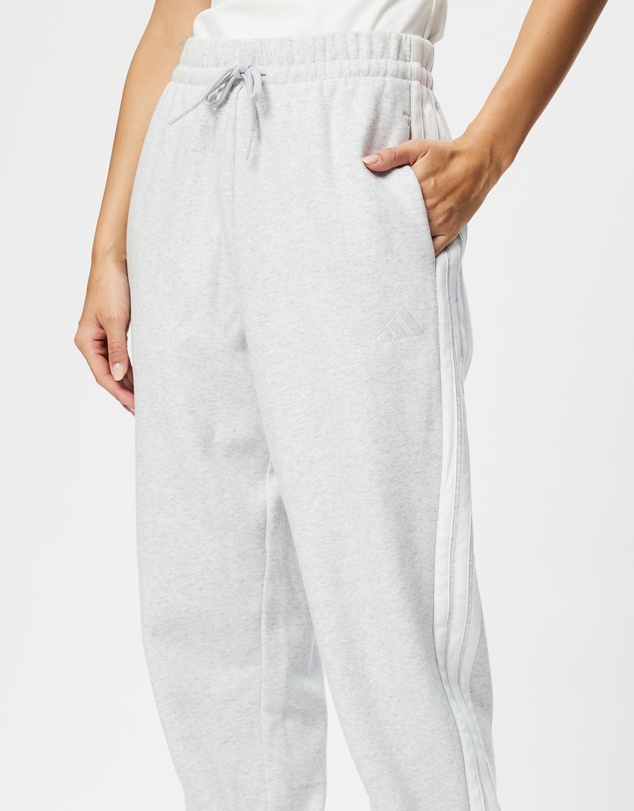 adidas Sportswear - Essentials 3-Stripes Fleece Loose-Fit Pants