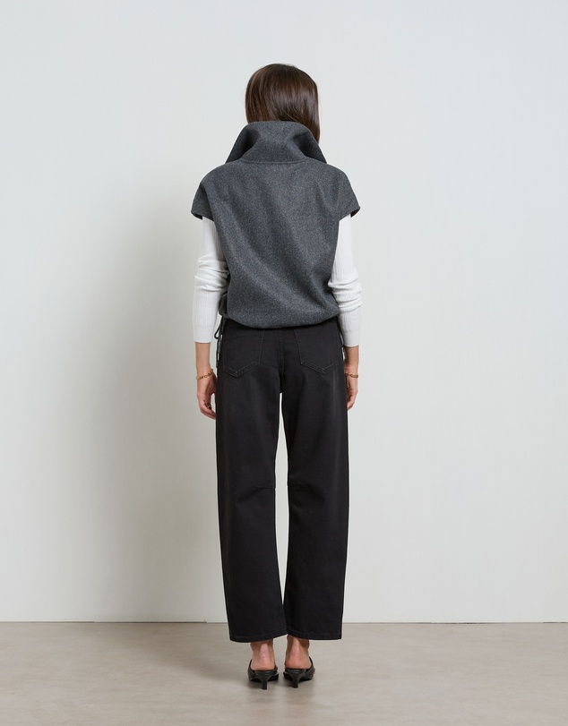 DRICOPER DENIM - Dina Cropped Barrel Jeans