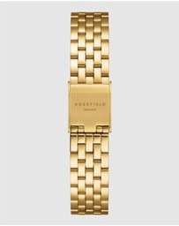 Rosefield - The Boxelle Emerald Gold-Tone Bracelet Watch