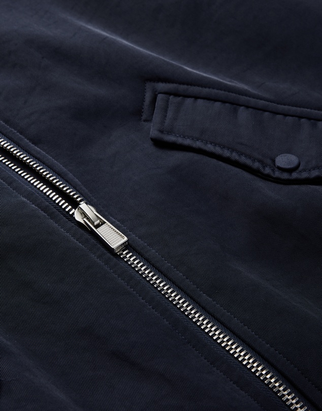 Calibre - Padded Nylon Bomber Jacket Navy