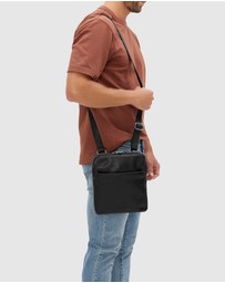Republic of Florence - Gaius Black Leather Satchel Bag