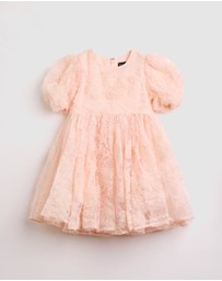 Bardot Junior - Linda Rosette Mini Dress - Kids-Teens