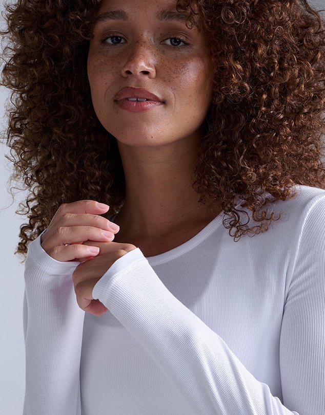 2XU - Fluid Modal Ribbed Long Sleeve Top
