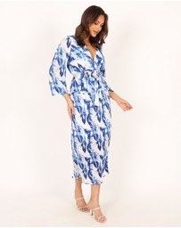 Petal & Pup - Minelli Pleat Top - Blue