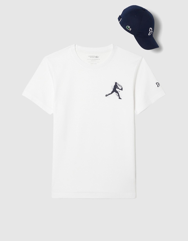 Lacoste - Novak Djokovic Fan Collab Technical Jersey T-Shirt