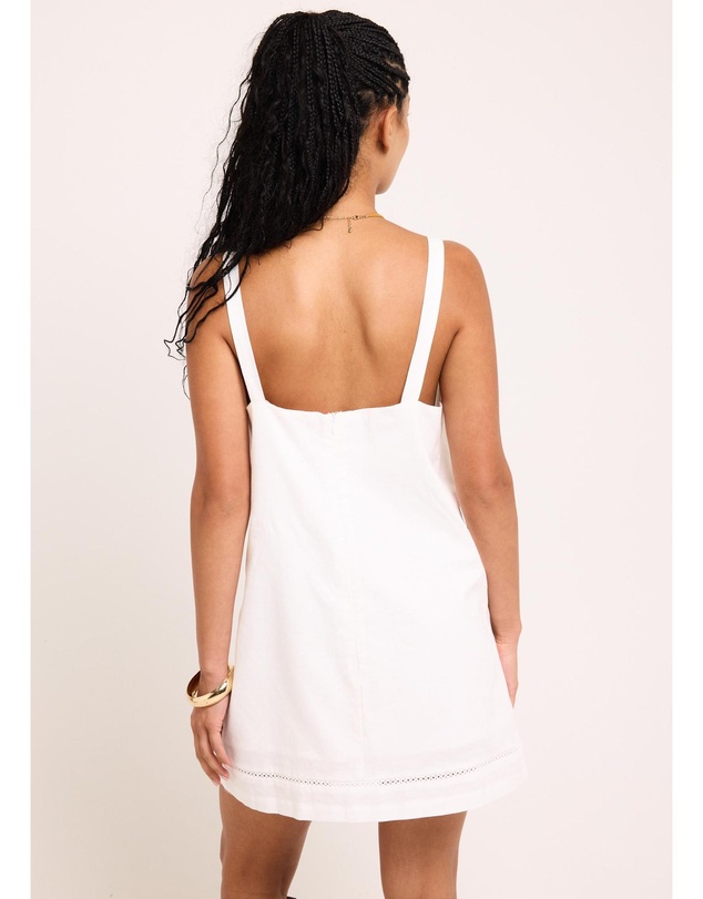 Subtitled - Nerida Lace Detail Mini Dress