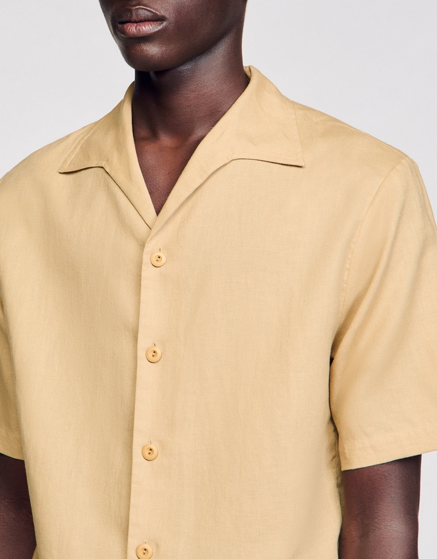 Sandro - Requin Linen Mc Shirt