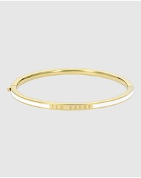 Ted Baker - ROLEY: Classic Colour Enamel Slim Bangle Bracelet
