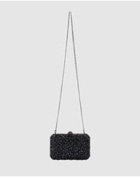 Olga Berg - Aviva Crystal Clutch