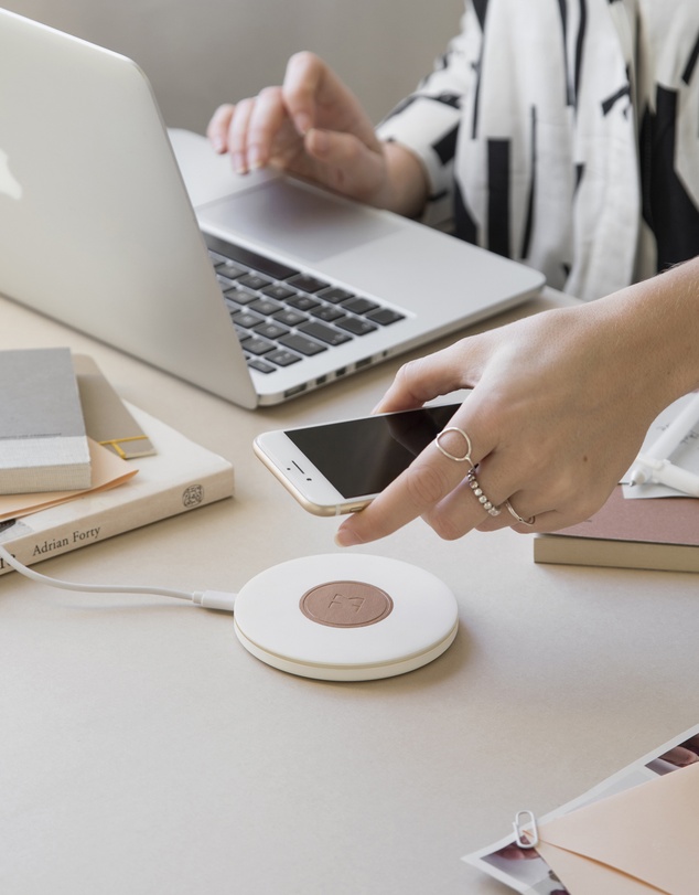 Kreafunk - Kreafunk Wicharge 2 Wireless Qi Charger 15W - White