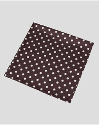 Vacay Swimwear - Havana Head Scarf Chocolate Polka