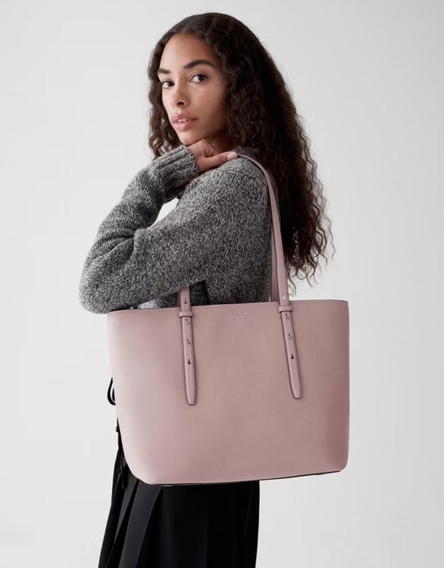 Kate Spade - Do It All Fine Grain Leather Zip Tote Bag