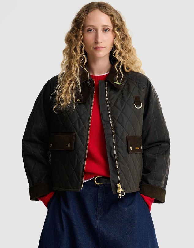 Barbour - Tartan Reimaginedicons Tartan Quilted Spey Wax Jacket