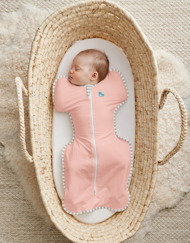 Love to Dream - Swaddle Up 1.0 TOG Stretch Cotton in Dusty Pink