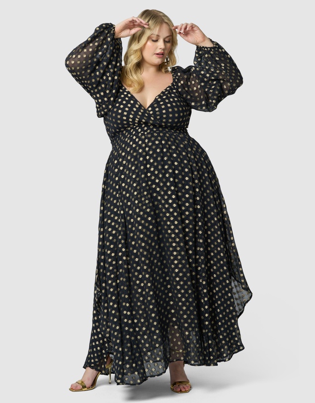 The Poetic Gypsy - Mystic Moonlight Maxi Dress