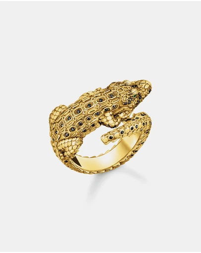 THOMAS SABO - Gold Crocodile Ring