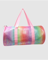 Pink Poppy - Unicorn Dreamer Quilted Rainbow Duffle Bag
