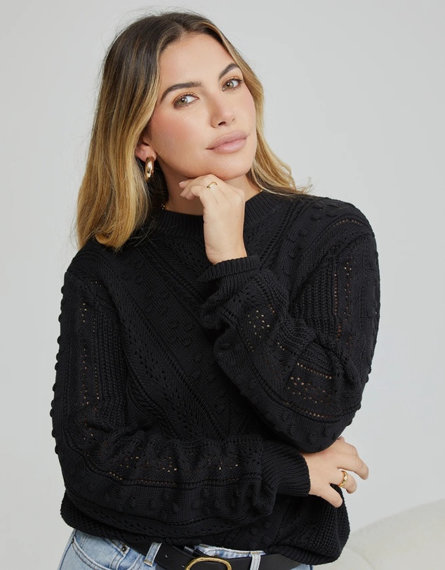 Esther & Co - Rheane Knit - Black