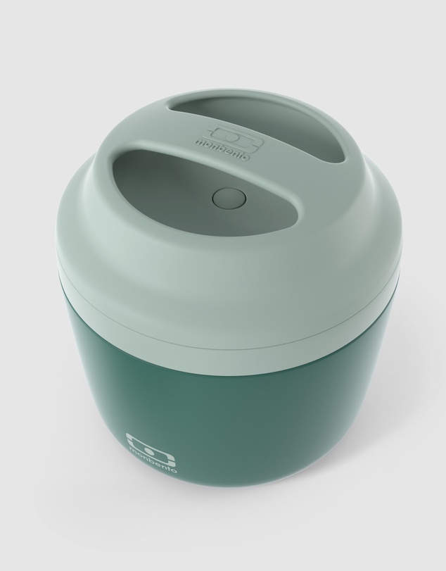 Monbento - Monbento Mb Element Insulated Bento Box - Bi-Colour Green