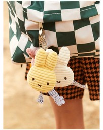 Miffy - Miffy Flat Keychain Corduroy Buttercream 10cm