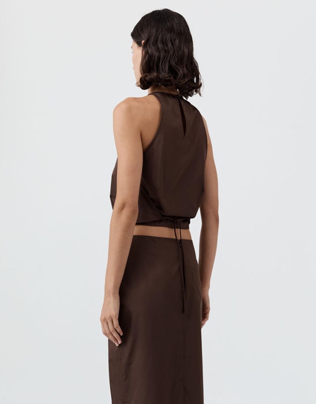 St. Agni - Paper Taffeta Cocoon Top