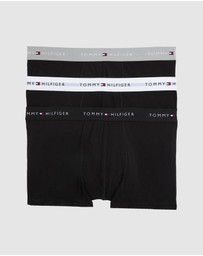 Tommy Hilfiger - 3-Pack Essential Logo Waistband Trunks