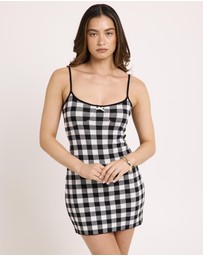 Insight - Eris Check Mini Dress