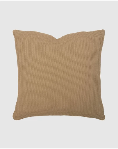 Bambury - Milo Waffle Square Cushion