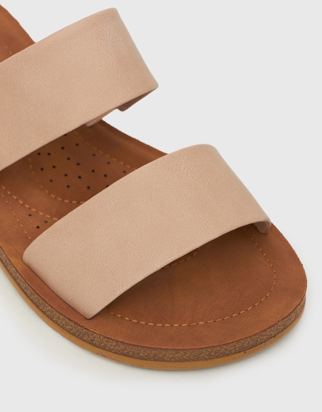 Zeroe - Wider Fit Rowie Vegan Slides