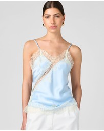 MVN - Asymmetrical Lace Top