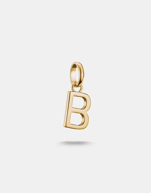 THOMAS SABO - THOMAS SABO Connect Charm letter B Gold