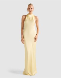 Forever New - Audrey Satin Backless Maxi Dress