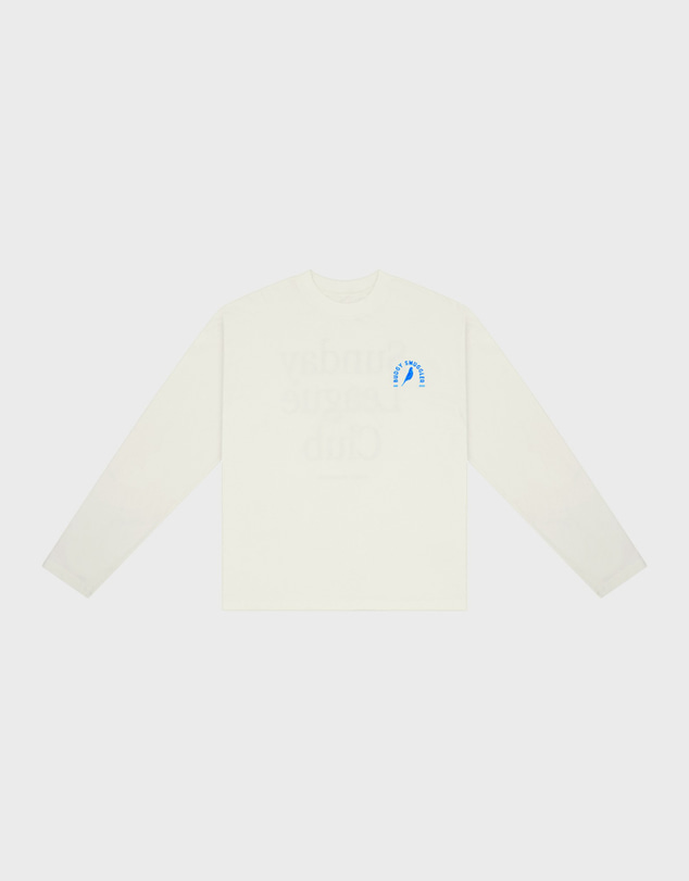 Budgy Smuggler - White Long Sleeve Tee with Budgy Arch