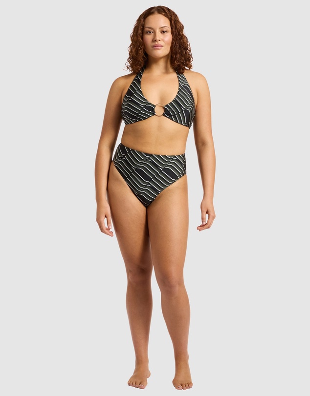 JETS - Mirage High Waist High Leg Bikini Bottom