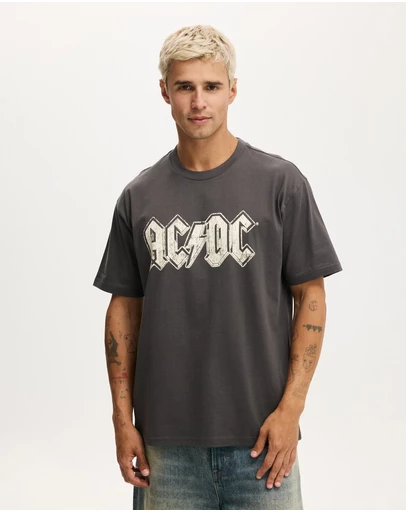 Cotton On - Premium Loose Fit Music T-Shirt