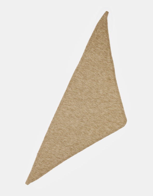 Morgan & Taylor - Katrina Triangle Scarf in Beige