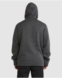 Billabong - Mens Boundary Sherpa Zip Up Hoodie