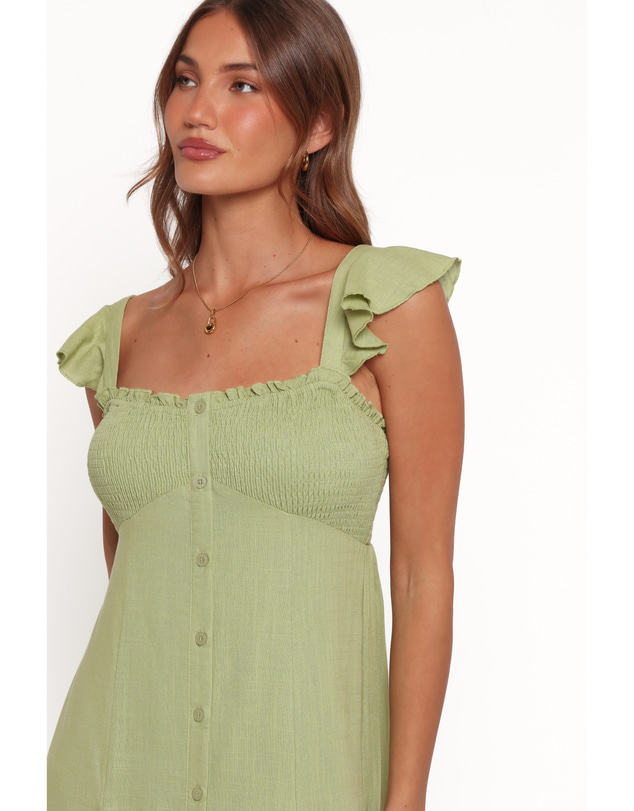 Petal & Pup - Ryleigh Midi Dress - Green
