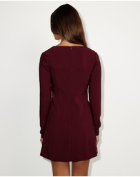 Dazie - Suits Me Tailored Long Sleeve Mini Dress